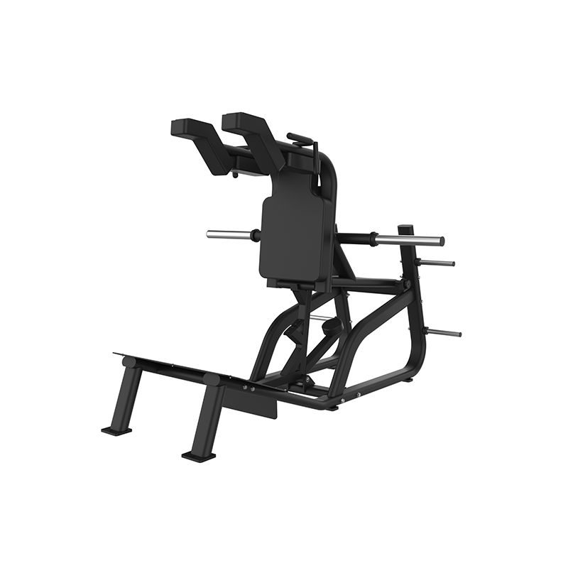 Hack squat machine